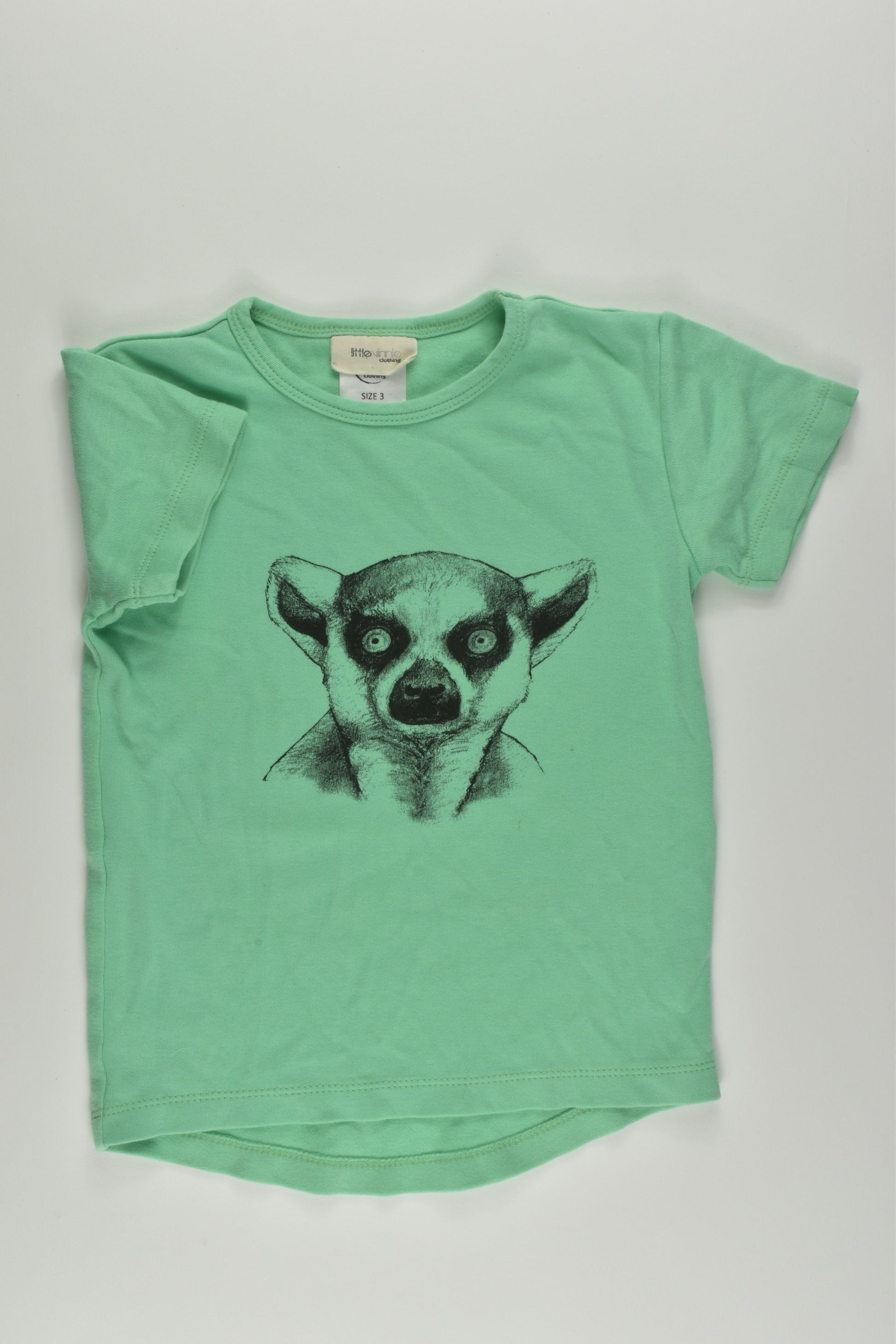Little Vinnie Clothing Size 3 Lemur T-shirt