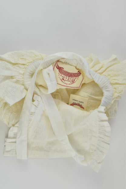 Little Wings Size 000 (3 months) Lace Bubble Romper
