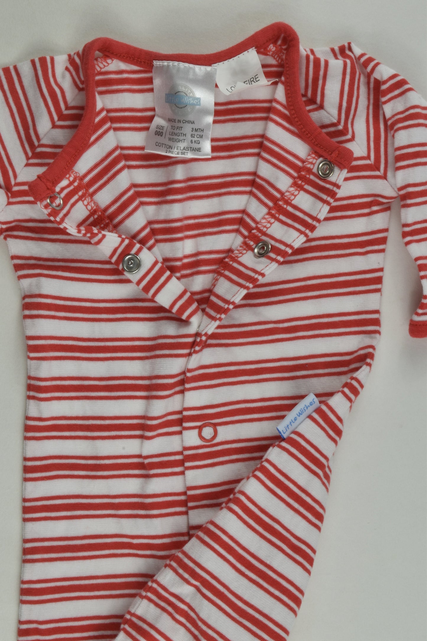 Little Wishes Size 000 Romper