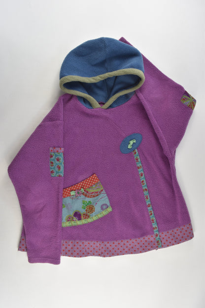 Lizzie Shirt (Made in Cornwall) Size 8-9 Fleece Jumper