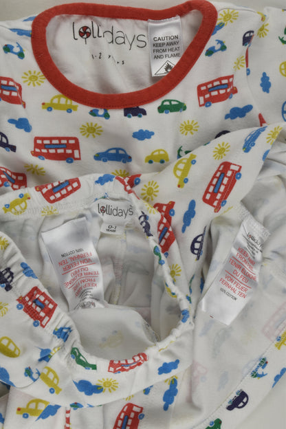 Lollidays Size 1-2 Pyjamas