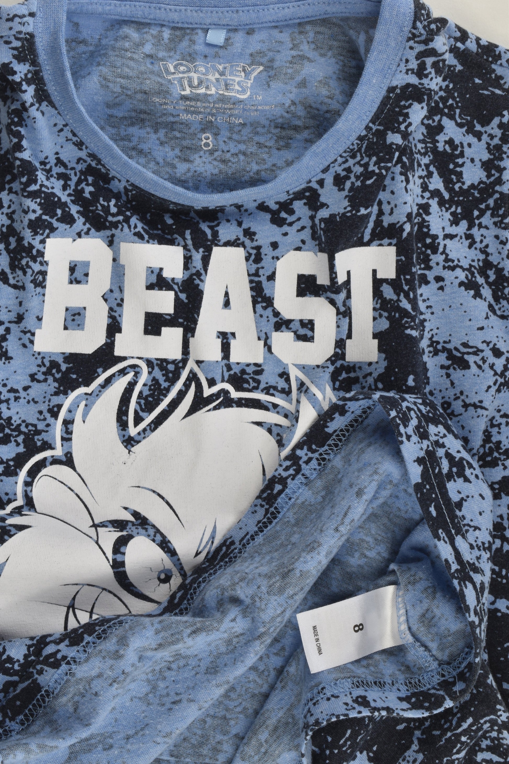 Looney Tunes Size 8 'Beast Mode' T-shirt