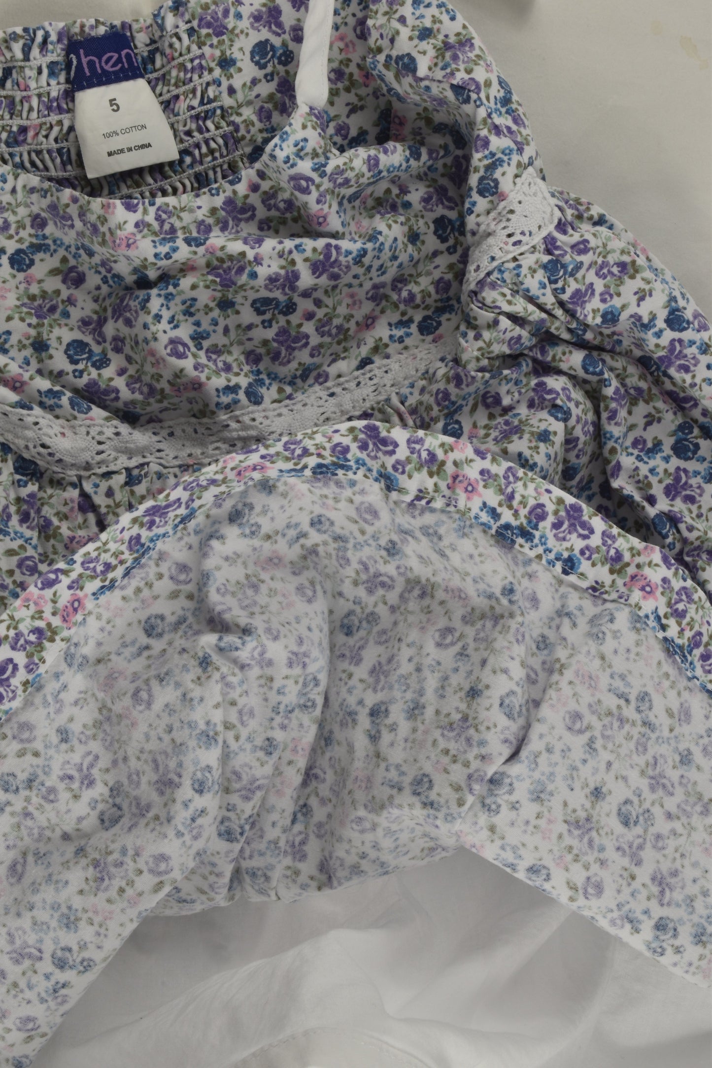 Love Henry Size 5 Lined Floral Dress