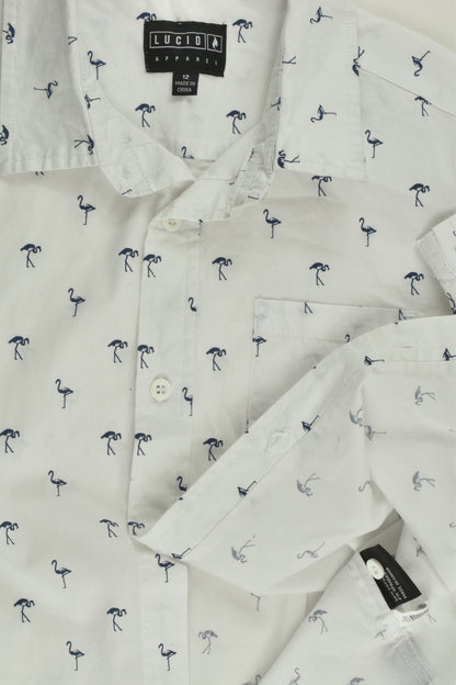 Lucid Size 12 Flamingo Shirt