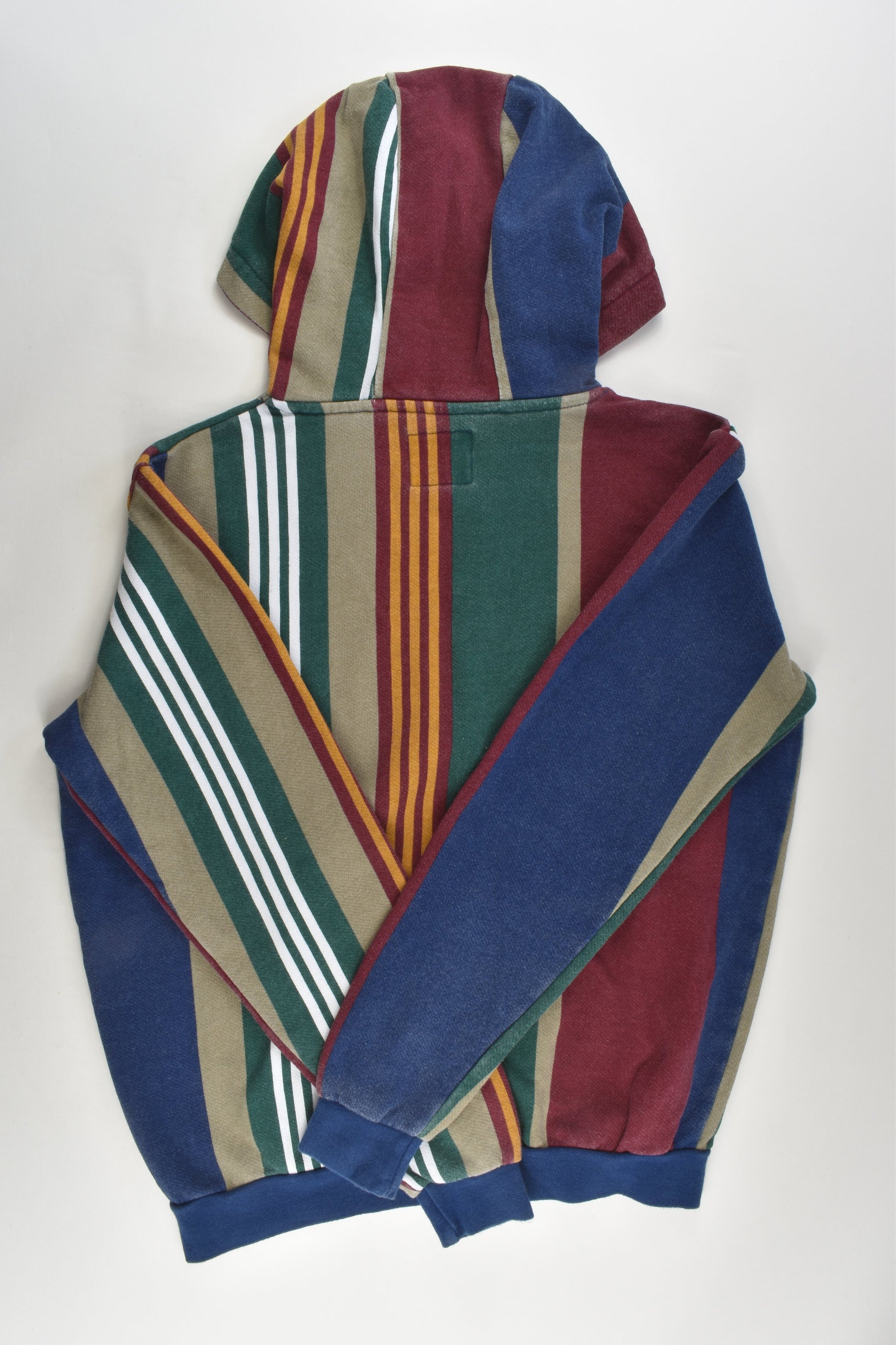 Lucid Size 14 Faded-look Hooded Jumper