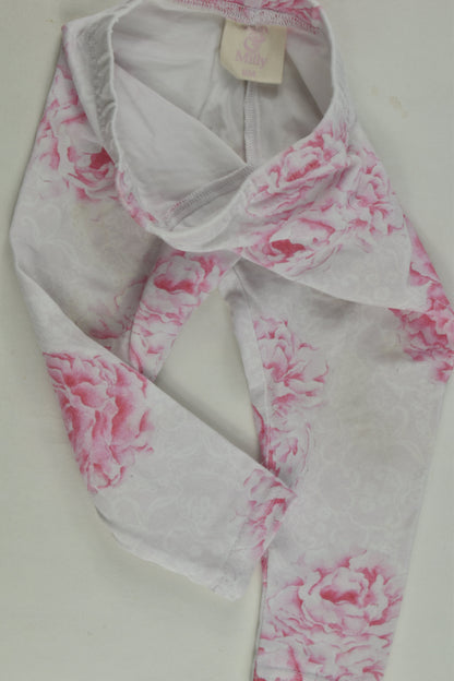 Lulu and Milly Size 00 (6 months) Floral Leggings