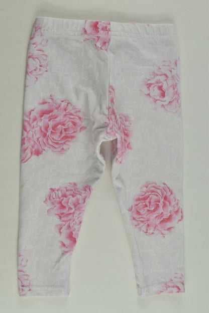 Lulu and Milly Size 00 (6 months) Floral Leggings