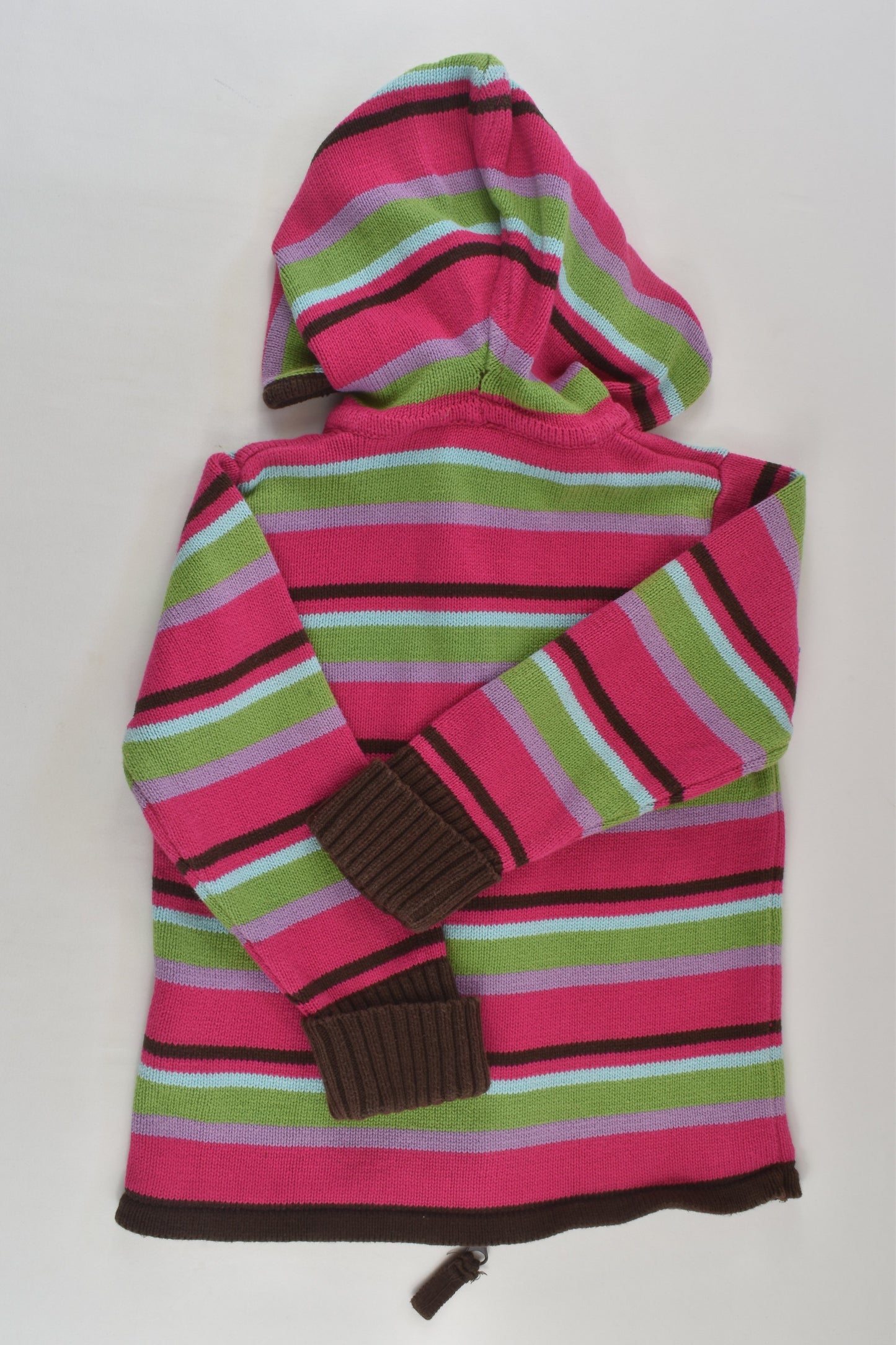 Lupilu Size 1-2 (86-92 cm) Striped Knit Zip Jumper