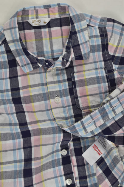 M&Co Size 2 (18-24 months) Checked Shirt