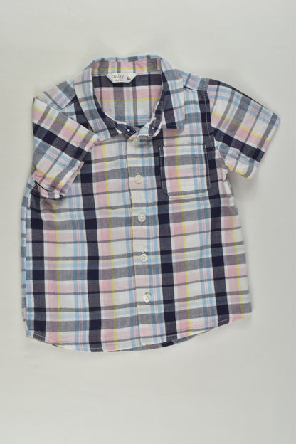M&Co Size 2 (18-24 months) Checked Shirt