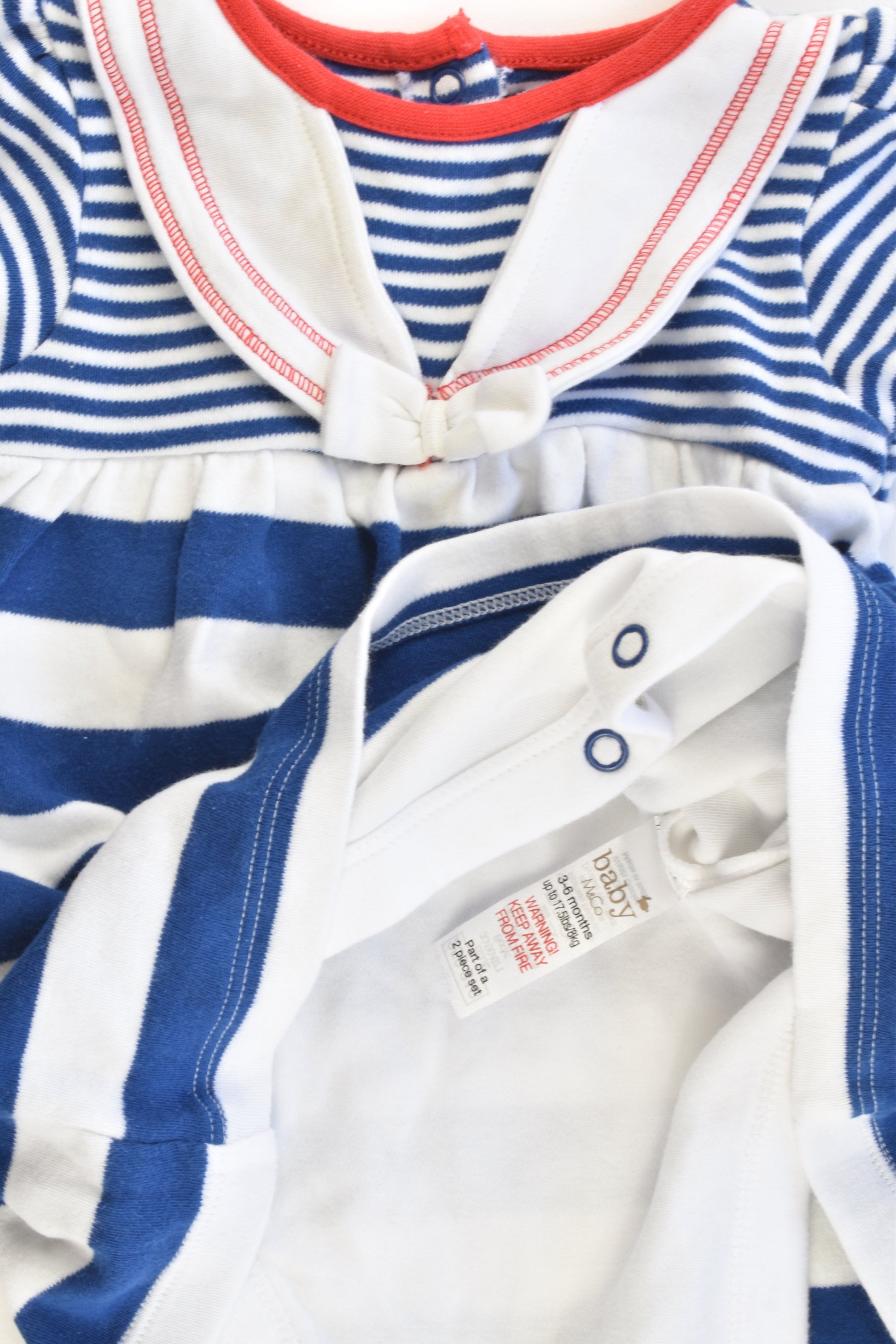 M&Co Size 3-6 months Dress/Bodysuit