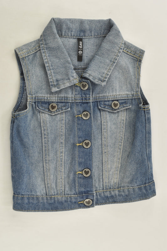 MRP Size 5/6 Denim Vest