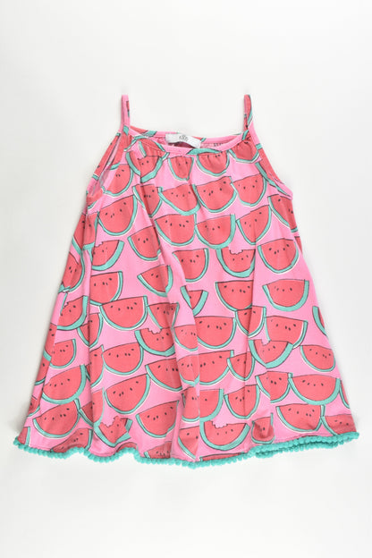 M&S Size 1-1.5 years Watermelon Dress