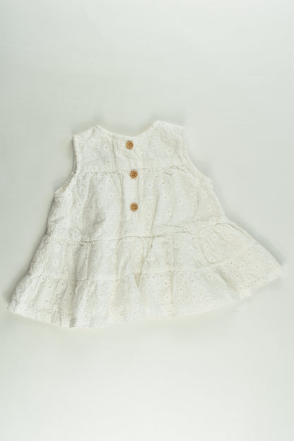MaMer Sydney Size 000-00 (0-6 months) Lined Lace Dress