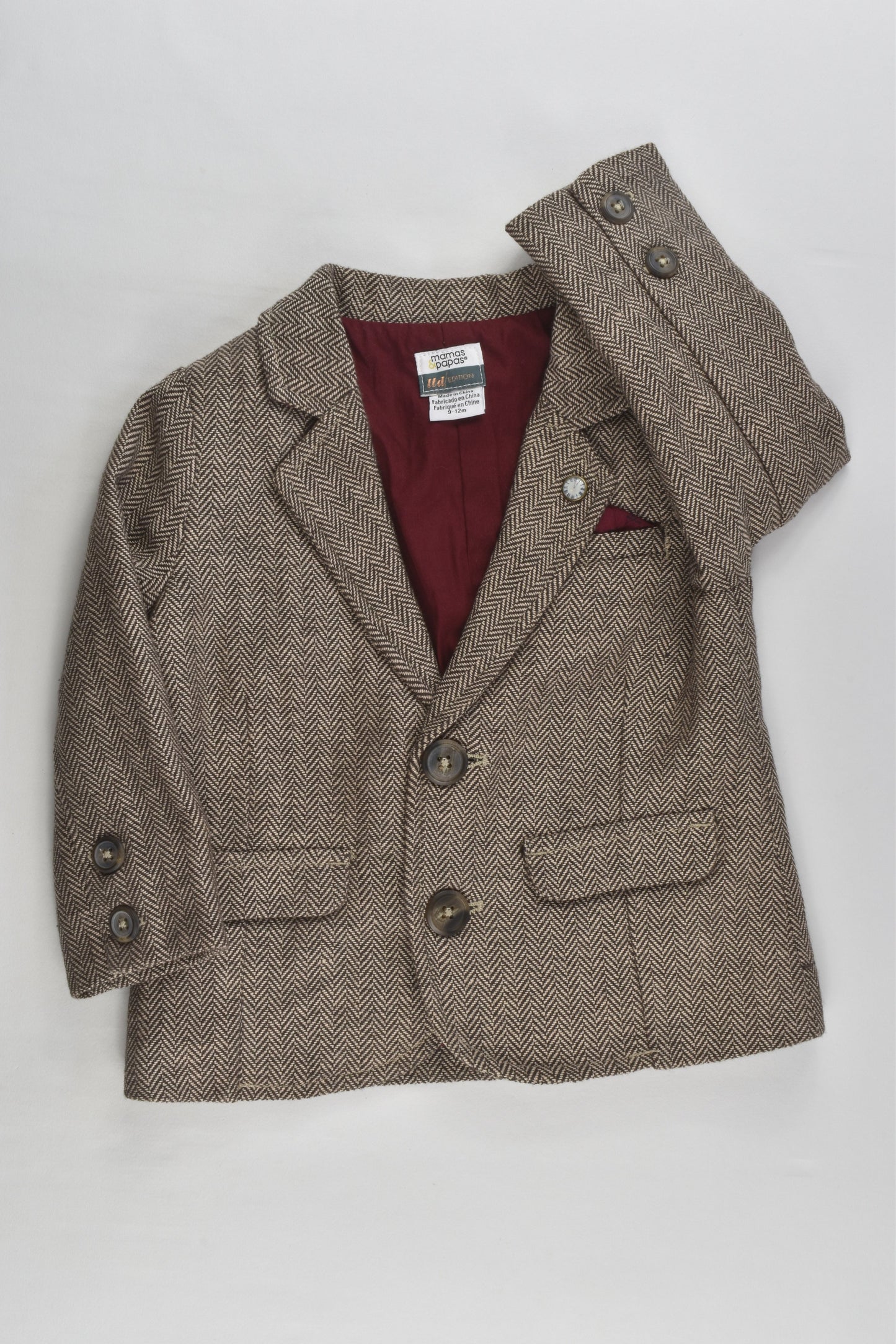Mamas & Papas Size 0 (9-12 months) Blazer