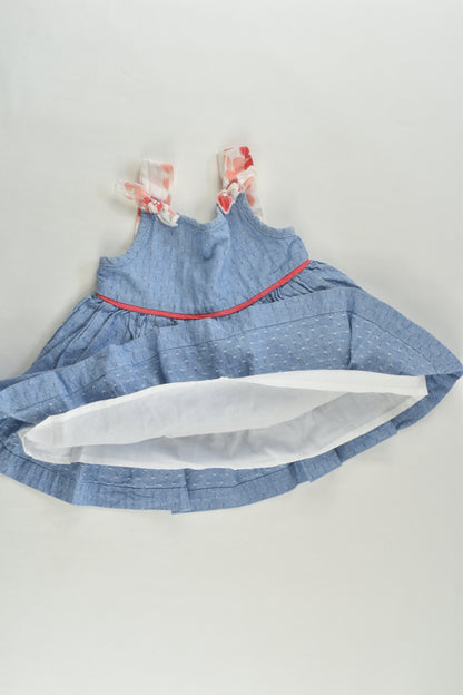 Mamas & Papas Size 000 (0-3 months) Lined Dress
