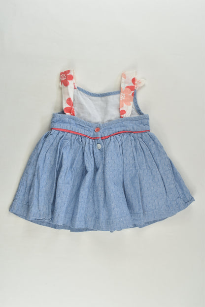 Mamas & Papas Size 000 (0-3 months) Lined Dress