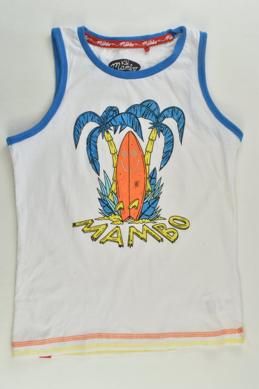 Mambo Size 6 Surfboard and Palm Tree Tank Top