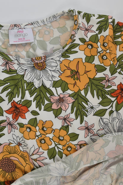 Mango Size 10 Floral Dress