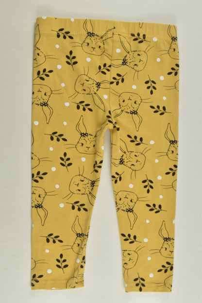Mango Size 2 Bunny Leggings