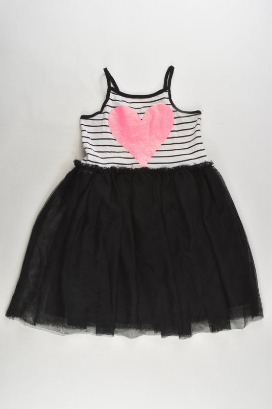 Mango Size 3 Love Heart Tulle Dress