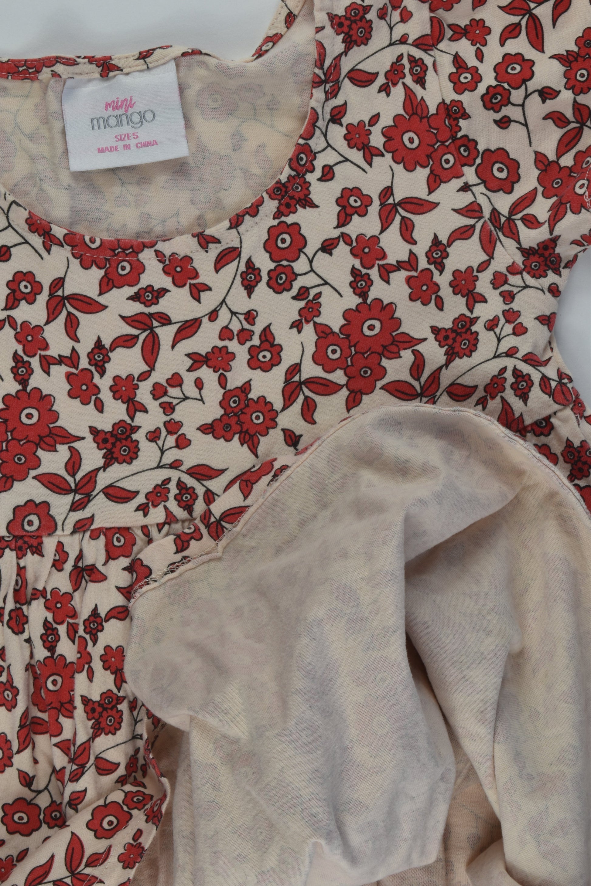 Mango Size 5 Floral Dress
