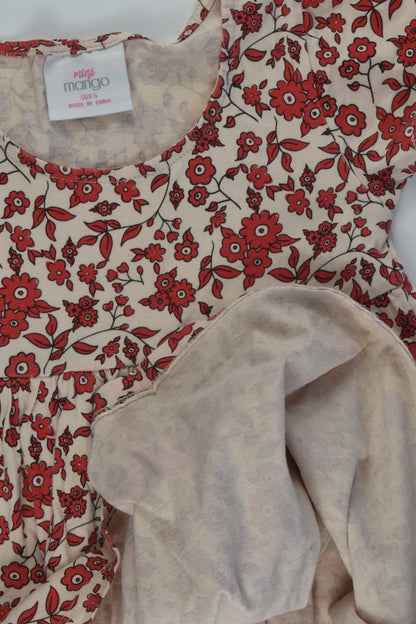 Mango Size 5 Floral Dress