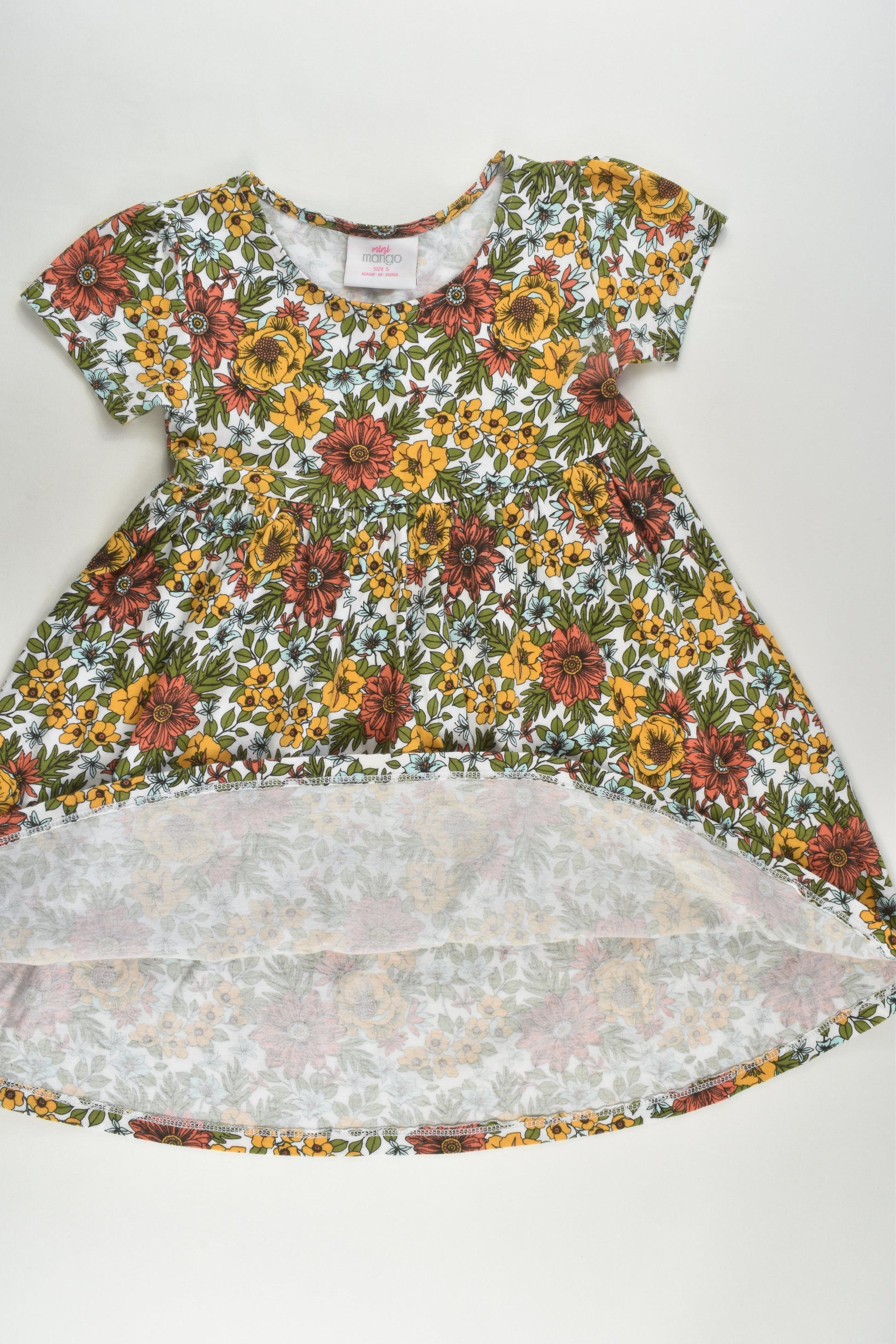 Mango Size 5 Floral Dress