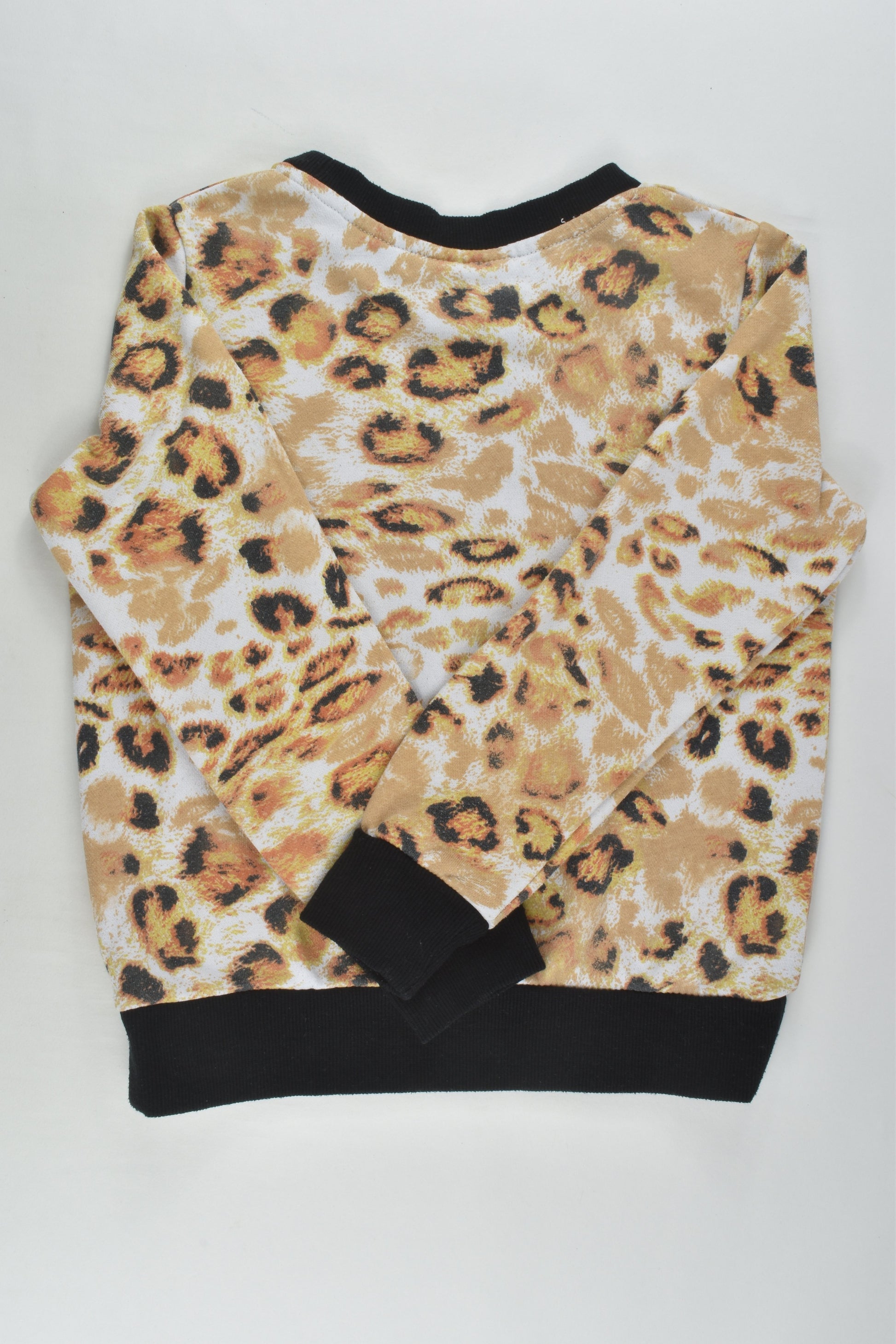Mango Size 8 Leopard Sweater