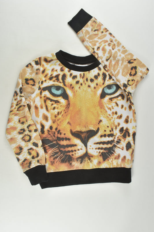 Mango Size 8 Leopard Sweater