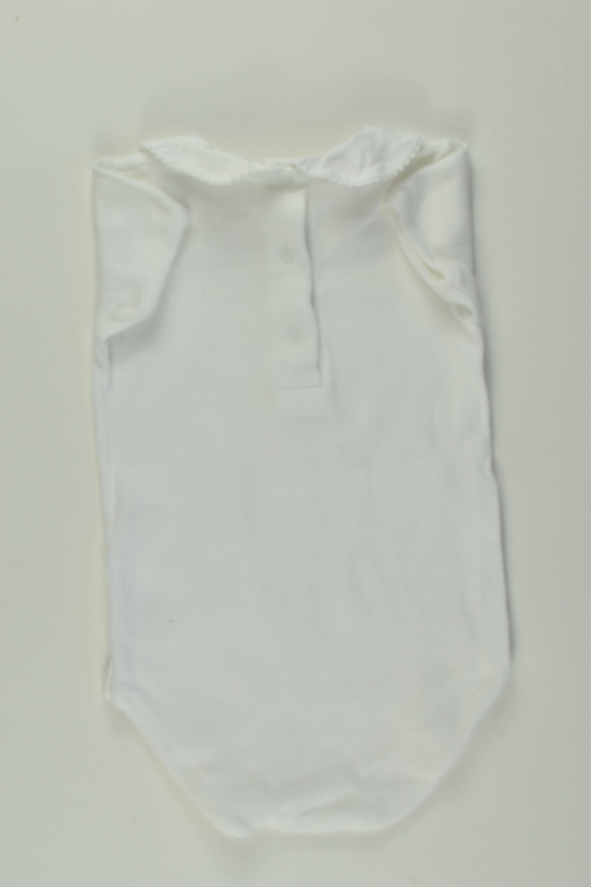 Mariella Ferrari Size 000 (3 months) Collared Bodysuit