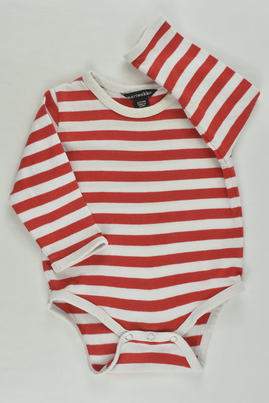 Marimekko Finland Size 000 (3months) Striped Bodysuit