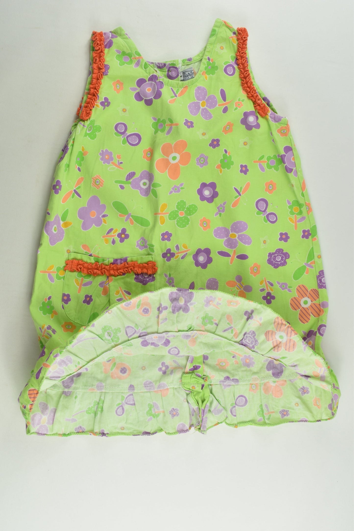 Marine's Size 4 Floral Dress