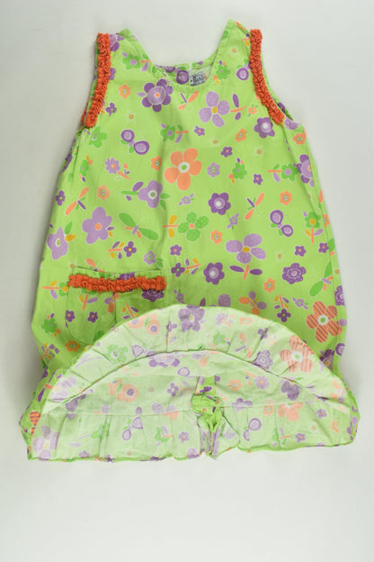 Marine's Size 4 Floral Dress