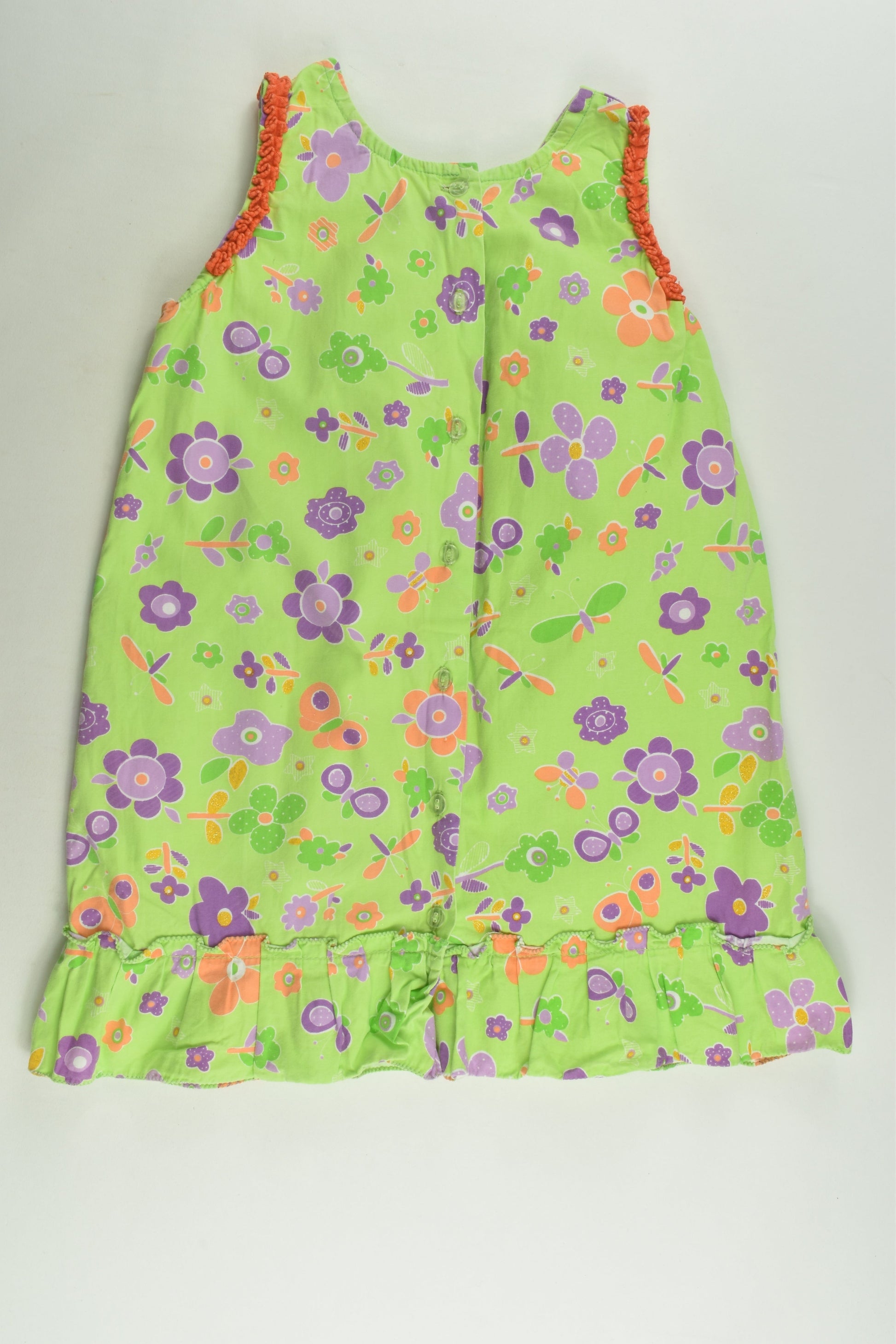 Marine's Size 4 Floral Dress