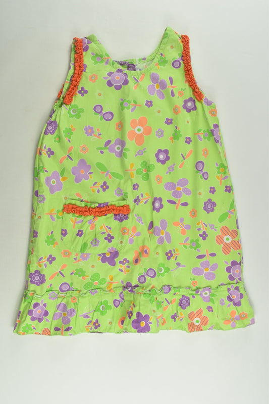 Marine's Size 4 Floral Dress