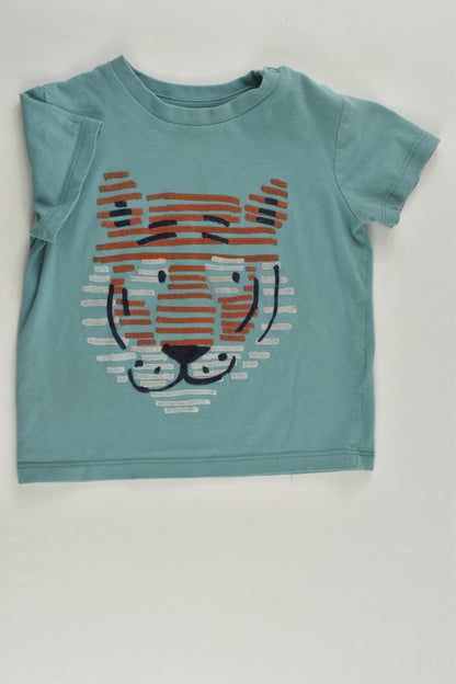 Marks & Spencer Size 0 (9-12 months) Tiger T-shirt