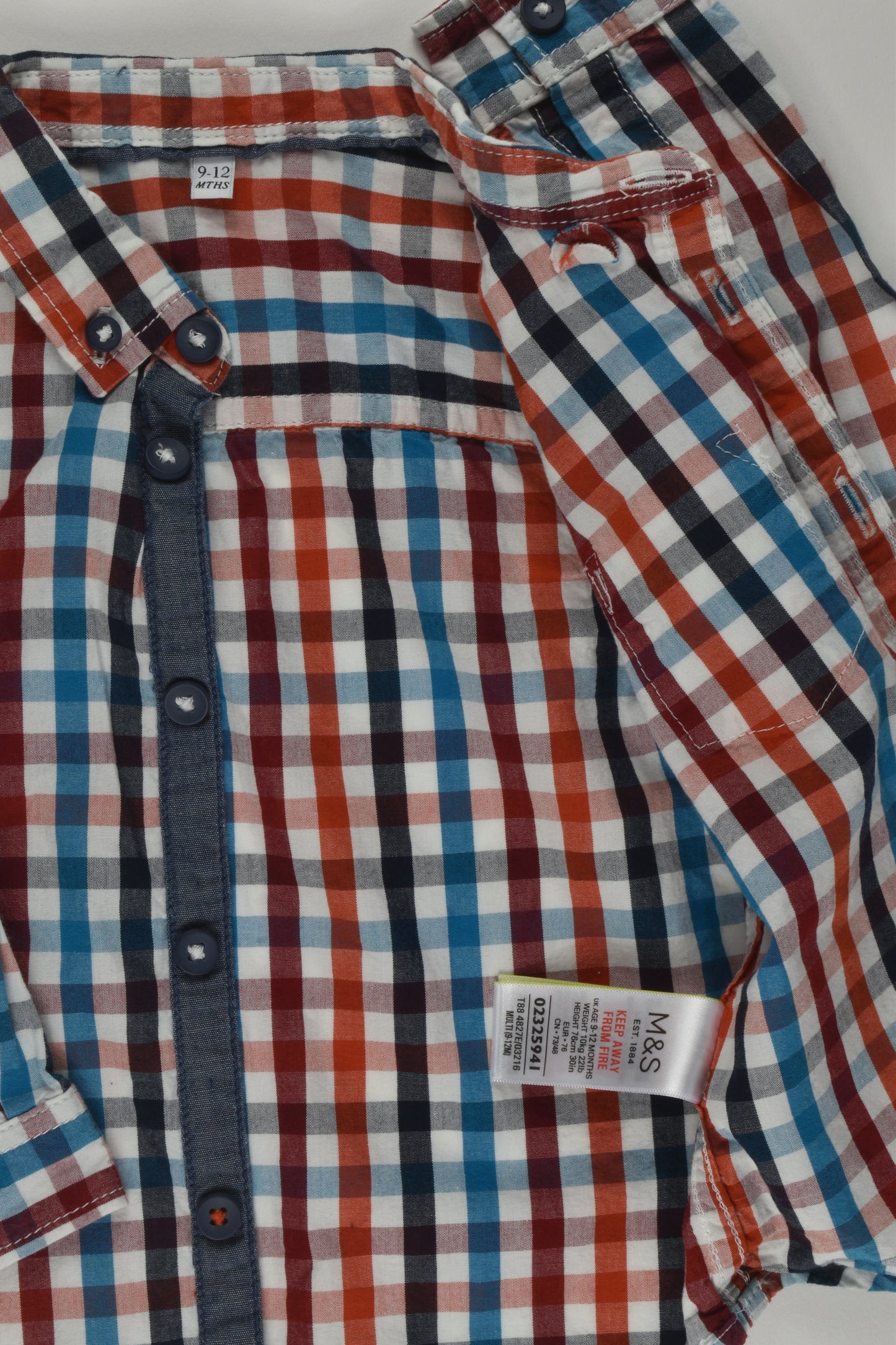 Marks & Spencer Size 0 Checked Shirt