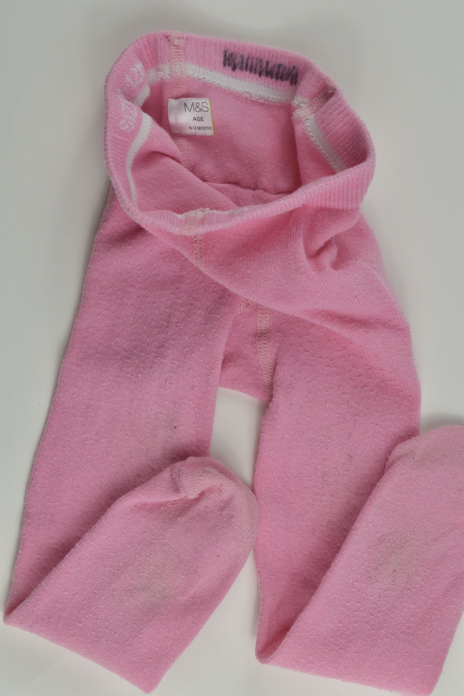 Marks & Spencer Size 0 Ruffle Back Footed Tights