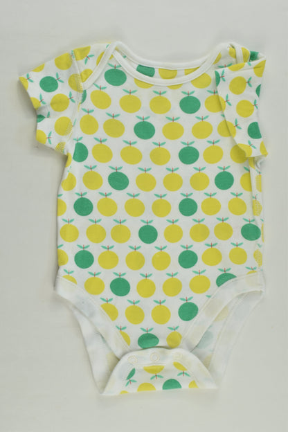 Marks & Spencer Size 00 (3-6 months) Fruit Bodysuit