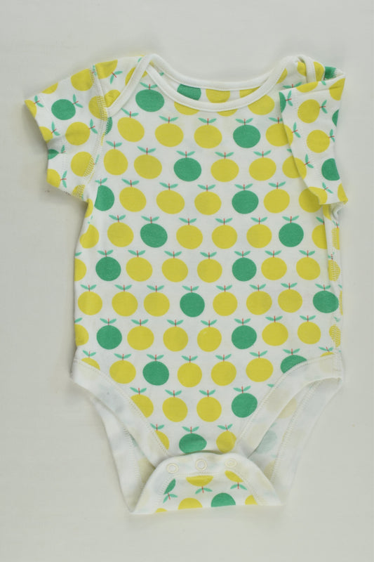 Marks & Spencer Size 00 (3-6 months) Fruit Bodysuit
