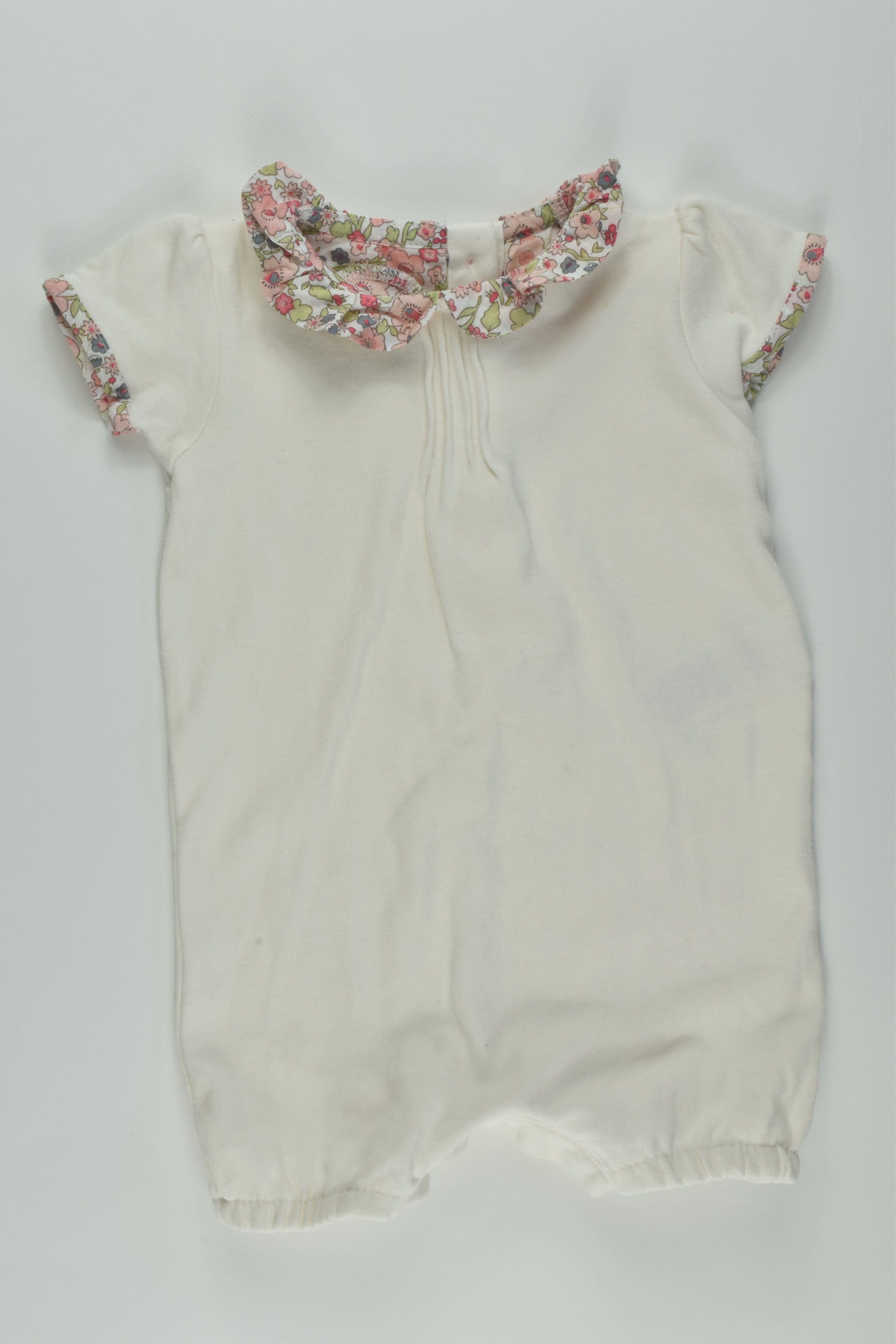 Marks & Spencer Size 000 Libertu Print Collar Romper
