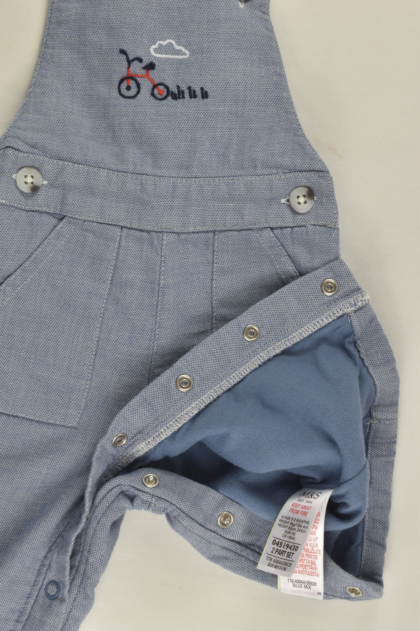 Marks & Spencer Size 000 Lined Overalls