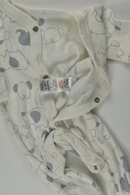Marks & Spencer Size 0000 Elephant Romper