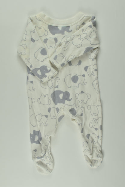 Marks & Spencer Size 0000 Elephant Romper