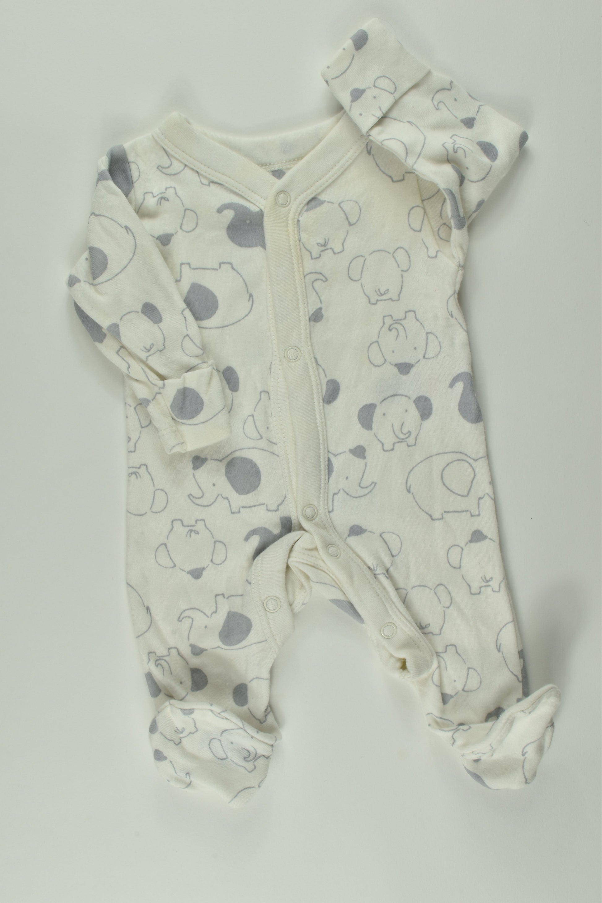 Marks & Spencer Size 0000 Elephant Romper