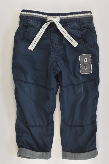 Marks & Spencer Size 1-2 (90 cm) Lined Pants