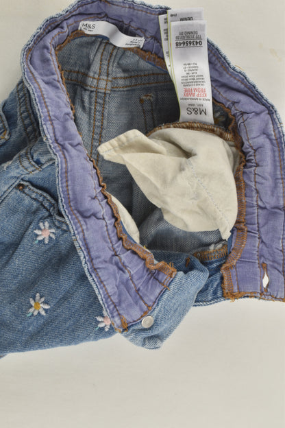 Marks & Spencer Size 2-3 Denim Shorts