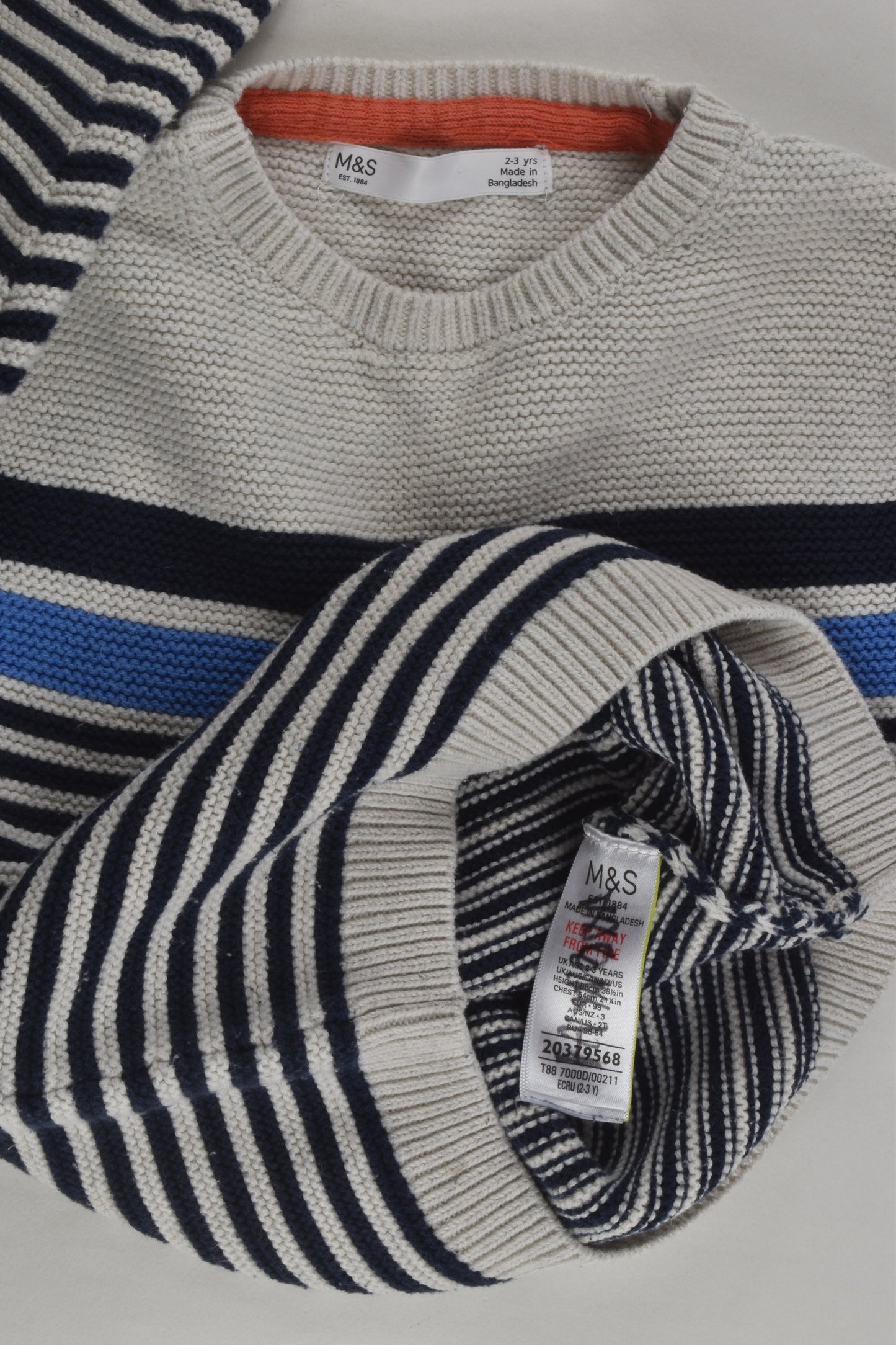 Marks & Spencer Size 2-3 Knit Jumper