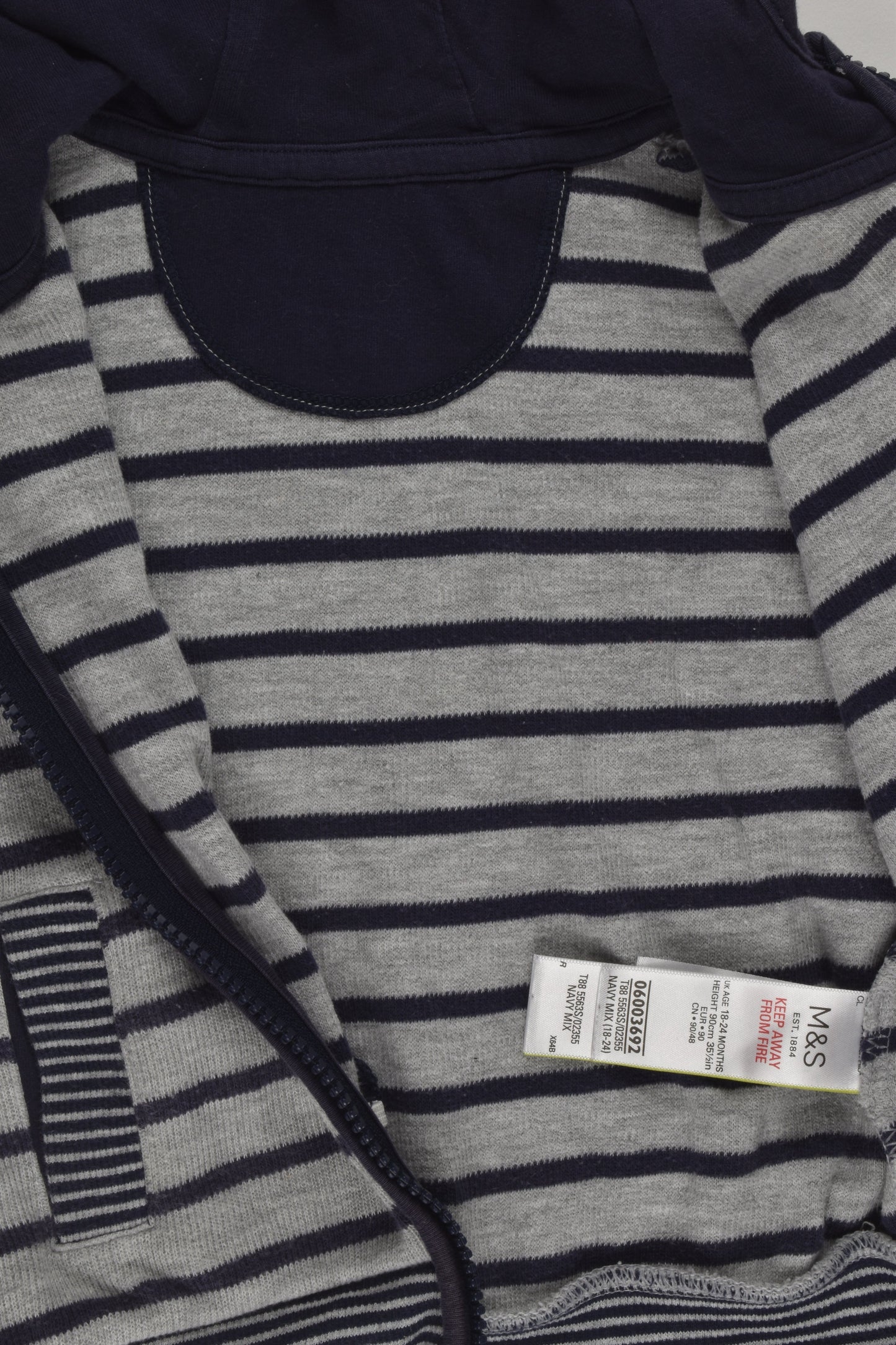 Marks & Spencer Size 2 Knit Zip Jumper